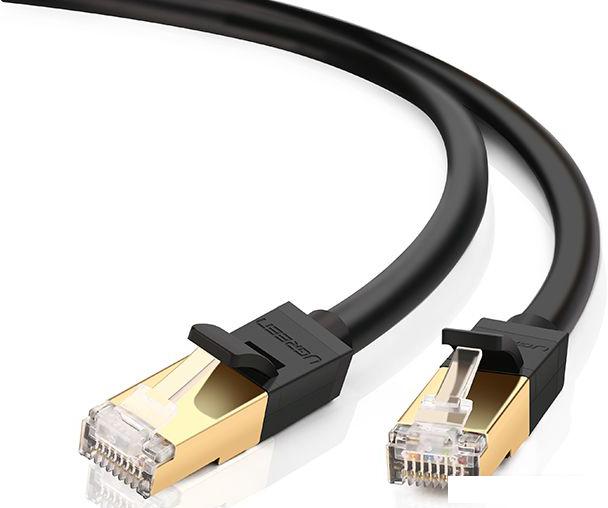 Кабель Ugreen NW107 11270 RJ45 - RJ45 (3 м, черный)