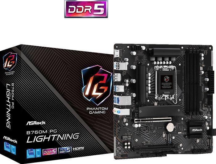 Материнская плата ASRock B760M PG Lightning
