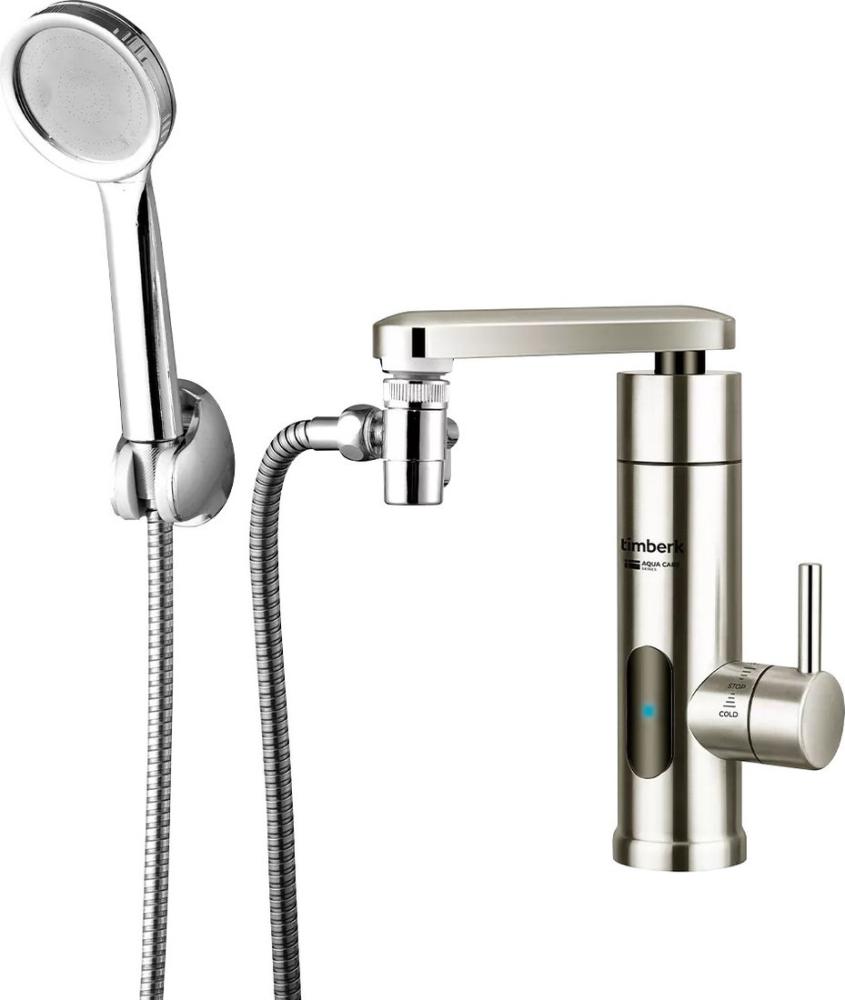 Проточный электрический водонагреватель-кран Timberk Aqua Care T-IT3-MD-R14
