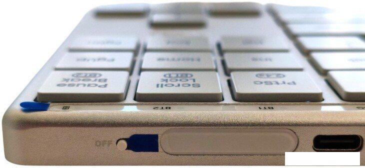 Клавиатура xGhost Blade TKL White Silver