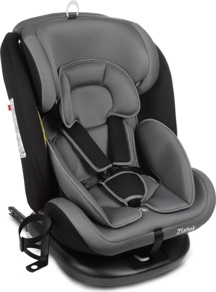 Детское автокресло Zlatek Cruiser Isofix Lux KRES3951 (серый/черный)