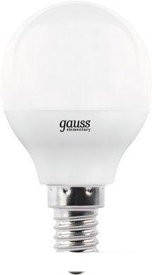 Светодиодная лампочка Gauss Globe-dim E14 7 Вт 3000 К 105101107-D