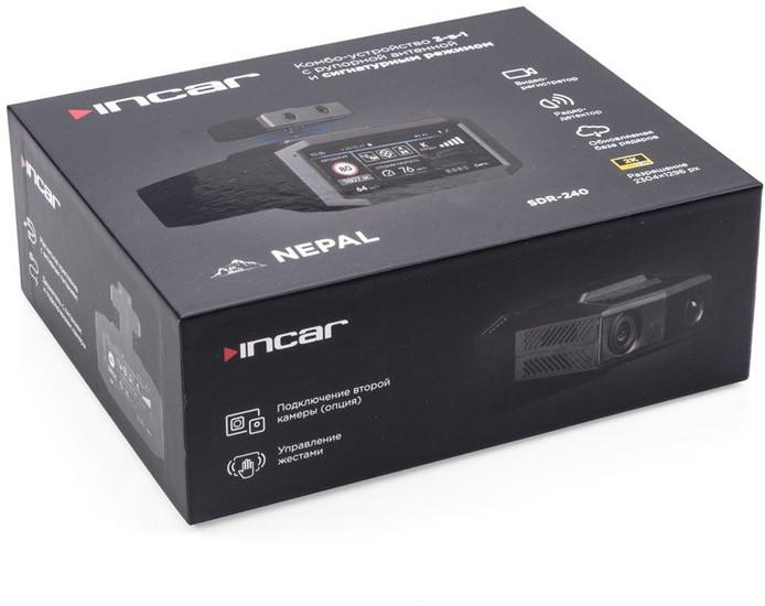 Видеорегистратор-радар детектор-GPS информатор (3в1) Incar SDR-245 Nepal / GPS