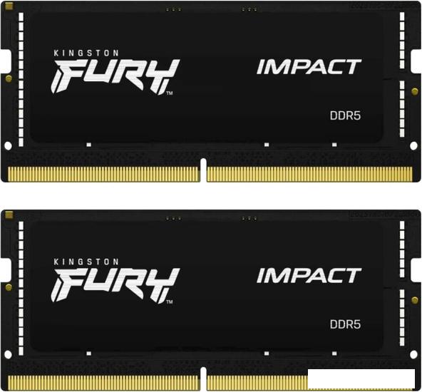 Оперативная память Kingston FURY Impact 2x16 ГБ DDR5 5600МГц KF556S40IBK2-32