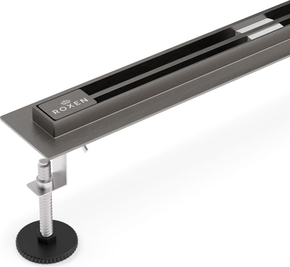 Трап/канал Roxen Slim GunMetal 91060-80GM
