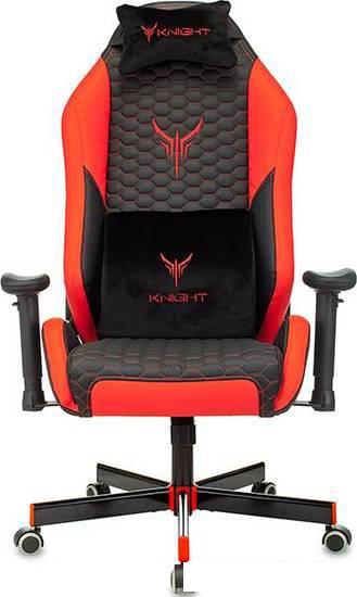 Игровое (геймерское) кресло Knight Neon (черный/красный)