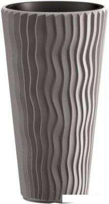 Кашпо Prosperplast Sandy Slim DPSP400-405U (серый)