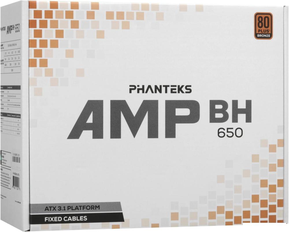 Блок питания Phanteks AMP BH 650W PH-P650BM_WT01