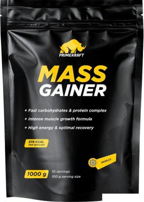 Гейнер Prime Kraft Mass Gainer (1000г, ваниль)