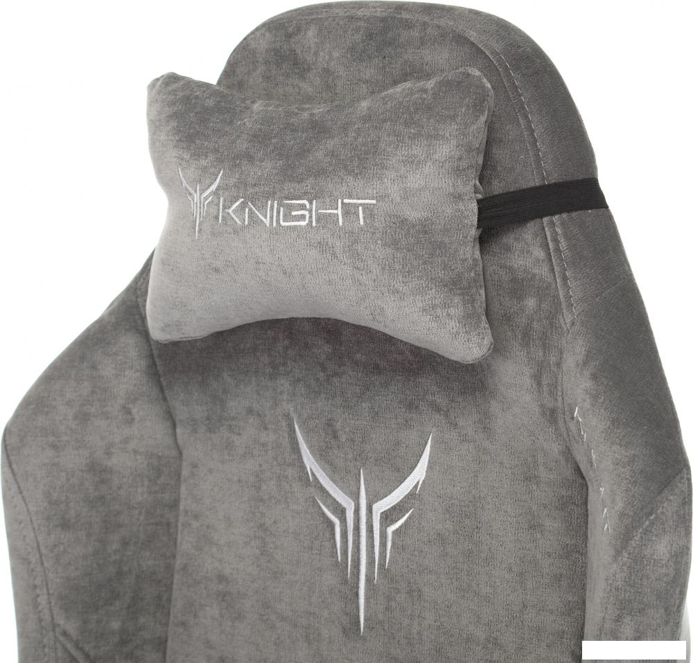 Игровое (геймерское) кресло Knight N1 Fabric Light-19 (серый)