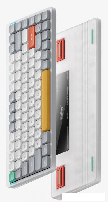 Клавиатура NuPhy Air75 V2 Ionic White (NuPhy Low Profile Aloe)