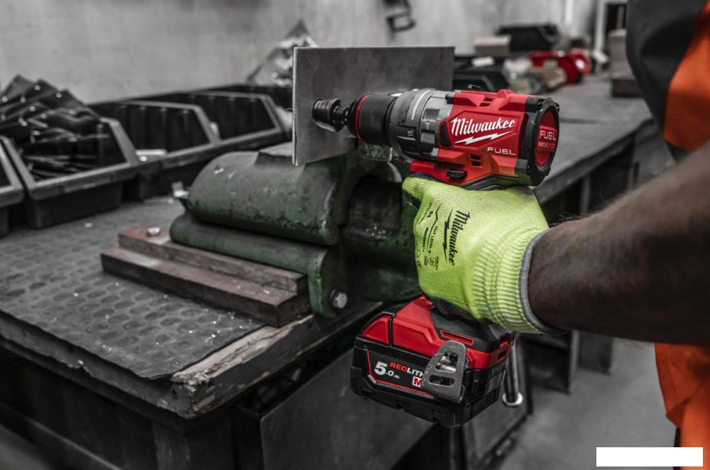 Ударная дрель-шуруповерт Milwaukee M18 FUEL M18FPD3-502X 4933479860 (с 2-мя АКБ, кейс)