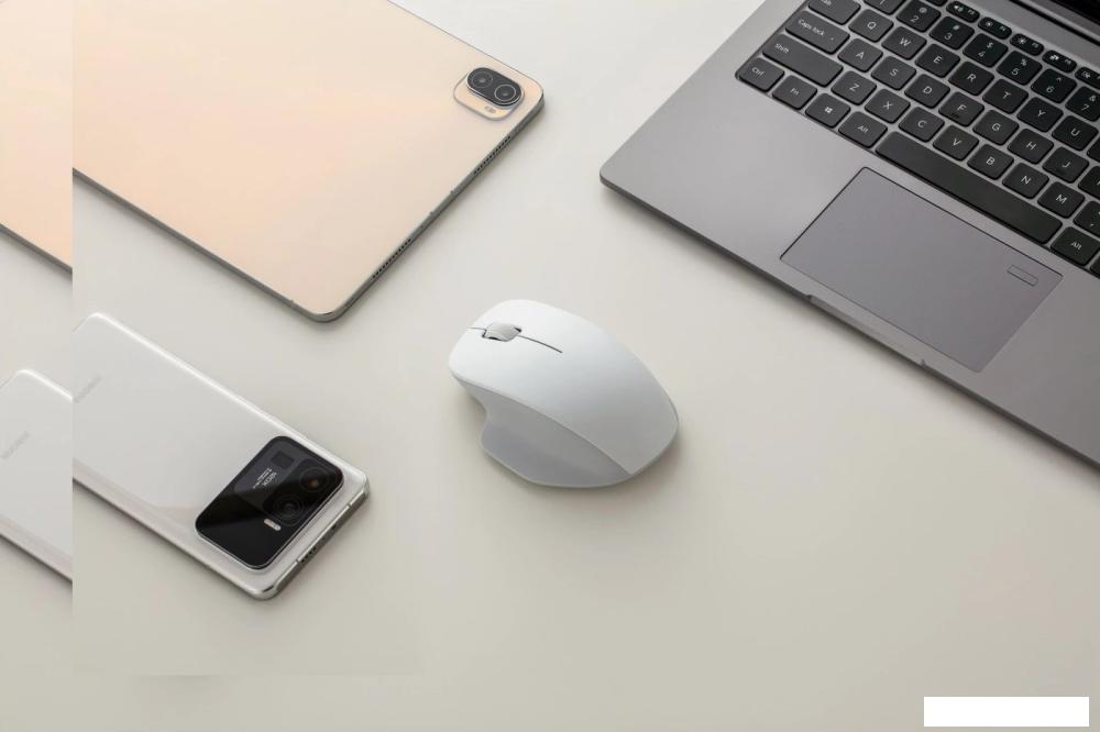 Мышь Xiaomi Wireless Mouse Comfort Edition XMWXSB04YM (белый, международная версия)