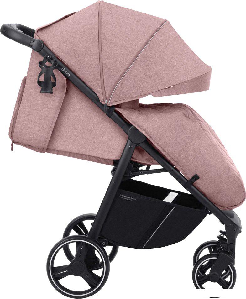 Коляска прогулочная «книга» Carrello Bravo 2023 CRL-8512 (pure black)