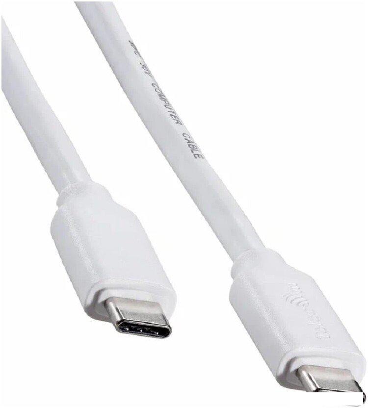 Кабель Telecom TUS719W-1.2M USB Type-C - USB Type-C (1.2 м, белый)