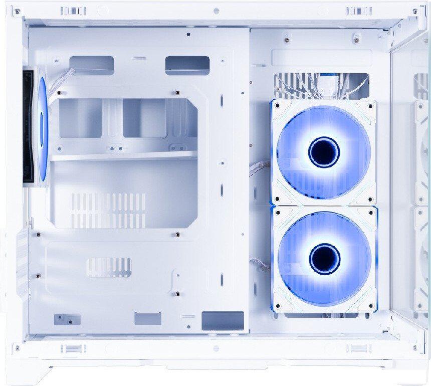 Корпус 1stPlayer Megaview MV6-TP ARGB (белый)
