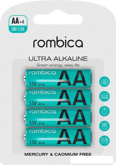 Батарейка Rombica Ultra Alkaline AA LR6 4 шт.