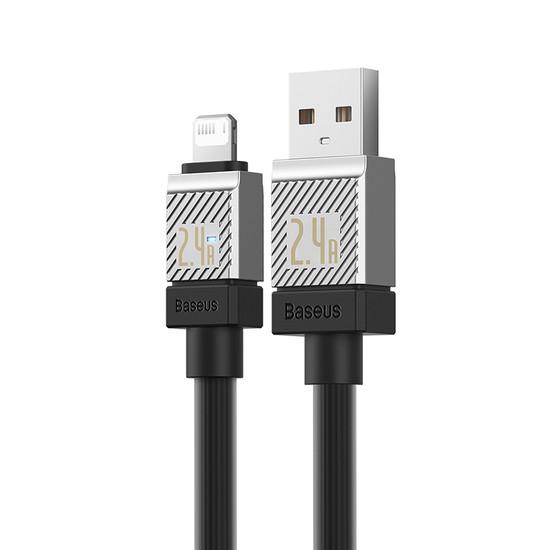 Кабель Baseus CoolPlay Series Fast Charging Data Cable 2.4A USB Type-A - Lightning (2 м, черный)