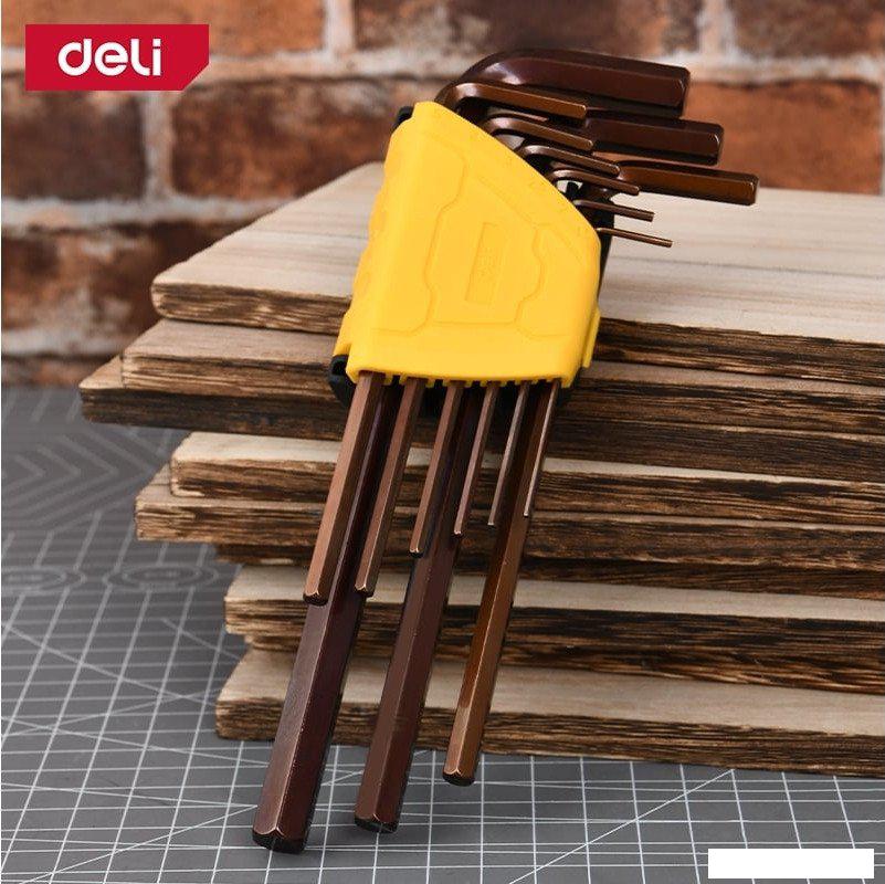 Набор ключей Deli DL230708G (9 предметов)