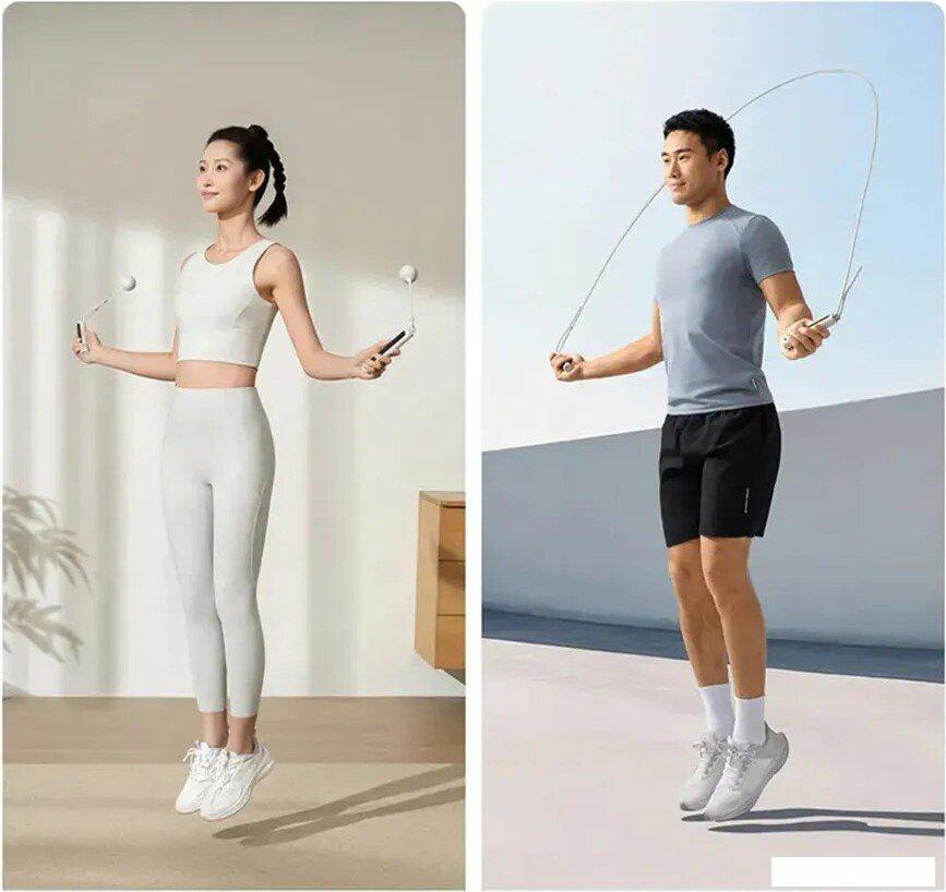 Скакалка Xiaomi Mijia smart rope skipping 2 MJTS02YM (бежевый, китайская версия)