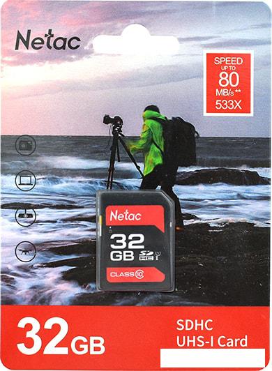 Карта памяти Netac P600 32GB NT02P600STN-032G-R