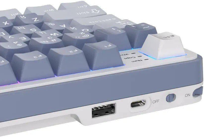 Клавиатура Royal Kludge RK-S98 RGB Ocean Blue (RK Cream)