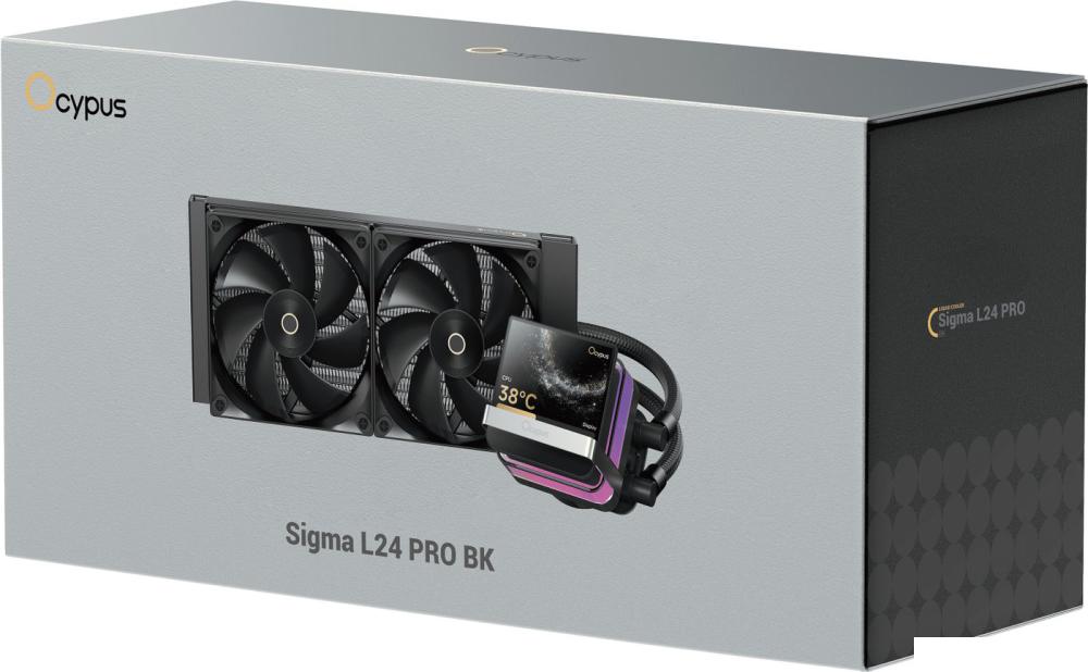 Система жидкостного охлаждения для процессора Ocypus Sigma L24 PRO BK Sigma-L24-BK2ANWL00P-GL