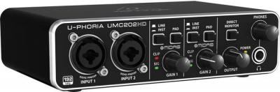 Аудиоинтерфейс Behringer U-Phoria UMC202HD