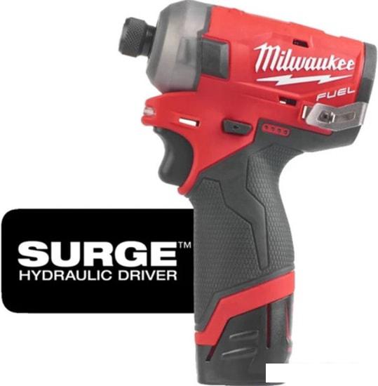 Винтоверт Milwaukee M12 FQID-202X 4933464973 (с 2-мя АКБ, кейс)