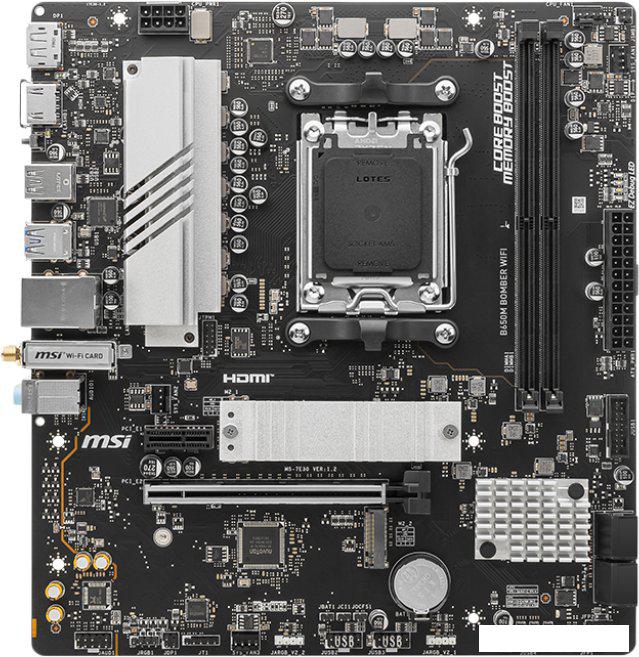 Материнская плата MSI B650M Bomber WiFi