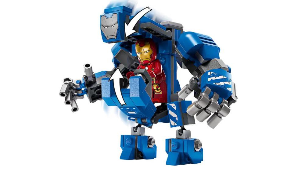 Конструктор LEGO Marvel Лаборатория Железного Человека: Зал Доспехов 76315