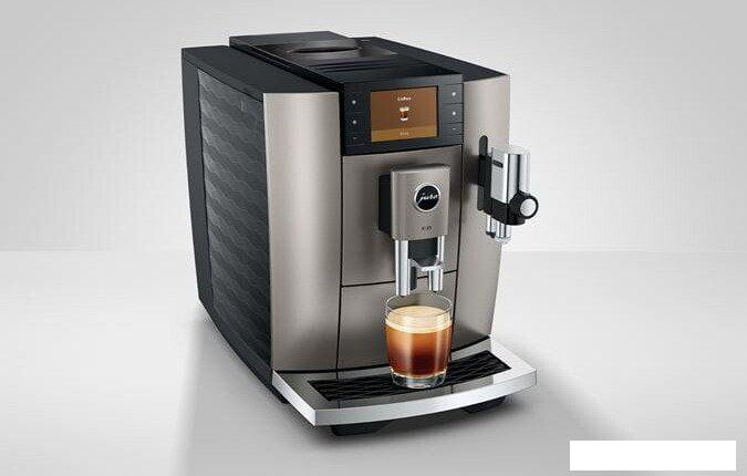 Кофемашина JURA E8 Midnight Silver ED 15712