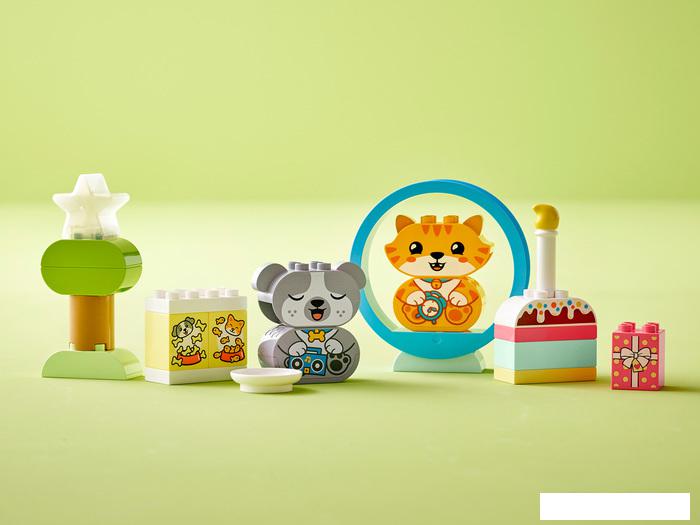 Конструктор LEGO Duplo 10977 Мой первый щенок и котёнок и их звуки