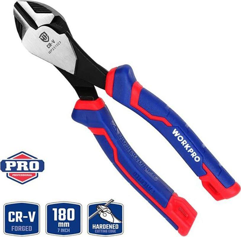Кусачки боковые (бокорезы) Workpro WP231023