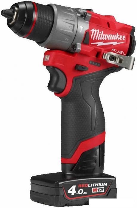 Ударная дрель-шуруповерт Milwaukee M12 FUEL M12FPD2-402X 4933479869 (с 2-мя АКБ 4 Ач, кейс)