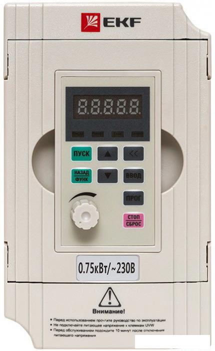 Частотный преобразователь EKF PROxima VT100-0R7-1B