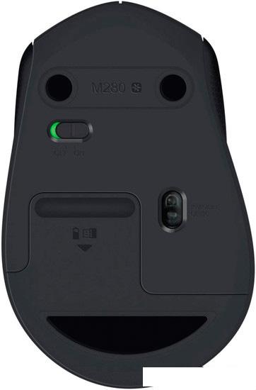 Мышь Logitech Wireless Mouse M280 Black (910-004291)