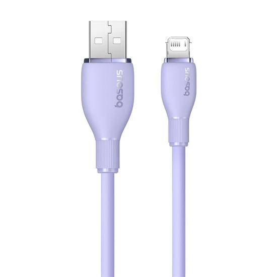 Кабель Baseus Pudding Series Fast Charging Cable 2.4A USB Type-A - Lightning (2 м, фиолетовый)