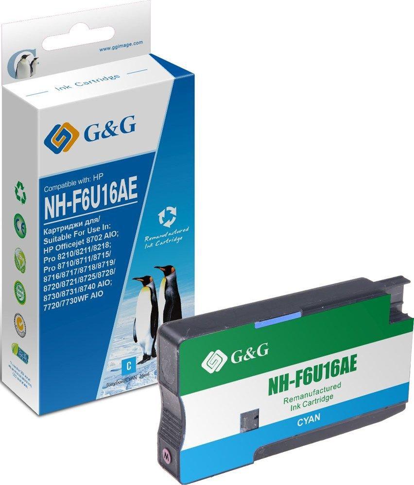 Картридж G&amp;G GG-F6U16AE (аналог HP F6U16AE)