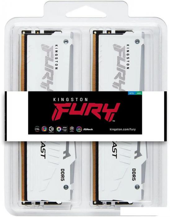 Оперативная память Kingston FURY Beast RGB 2x16ГБ DDR5 5600 МГц KF556C36BWEAK2-32
