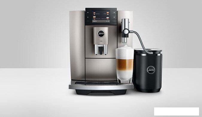 Кофемашина JURA E8 Midnight Silver ED 15712