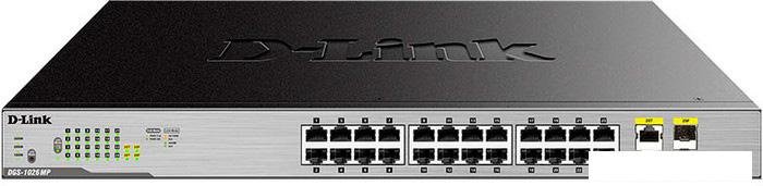 Неуправляемый коммутатор D-Link DGS-1026MP/A1A