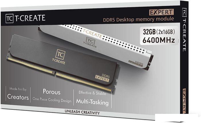 Оперативная память Team T-Create Expert 16ГБ DDR5 6000 МГц CTCCD516G6000HC4801