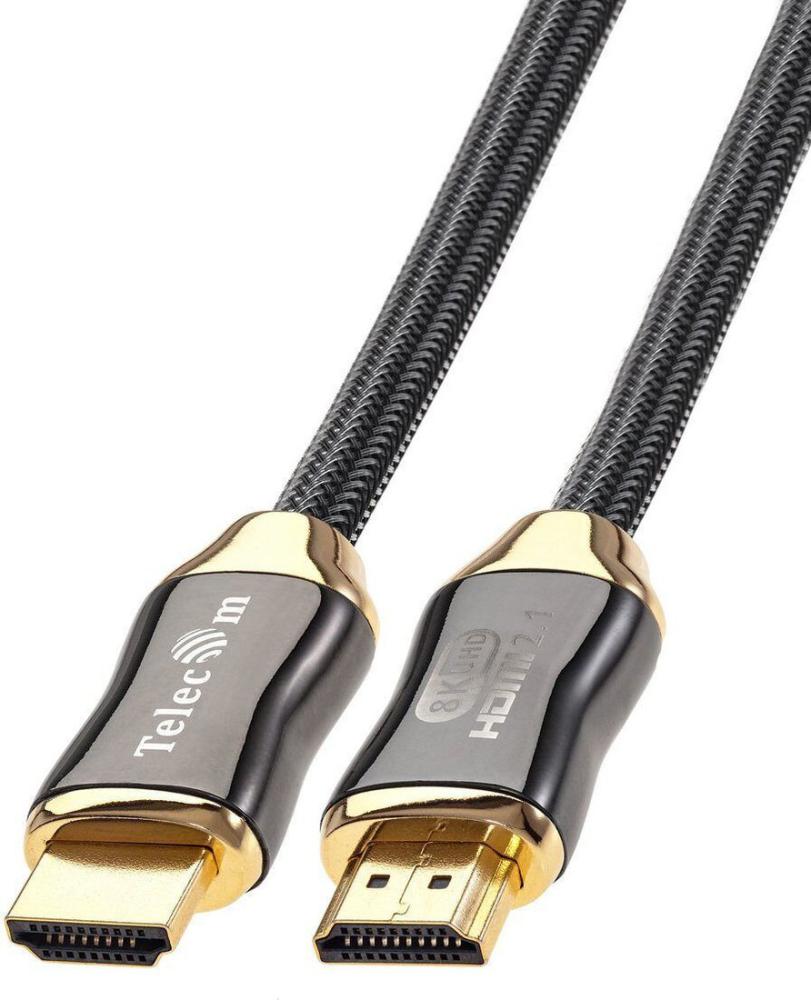 Кабель Telecom TCG300-1M HDMI - HDMI (1 м, черный)