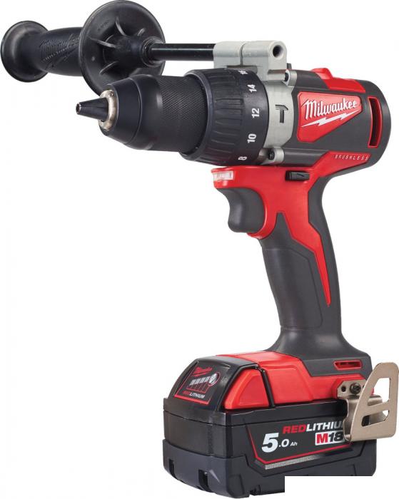 Ударная дрель-шуруповерт Milwaukee M18 BLPD2-502X 4933464517 (с 2-мя АКБ 5 Ач, кейс)