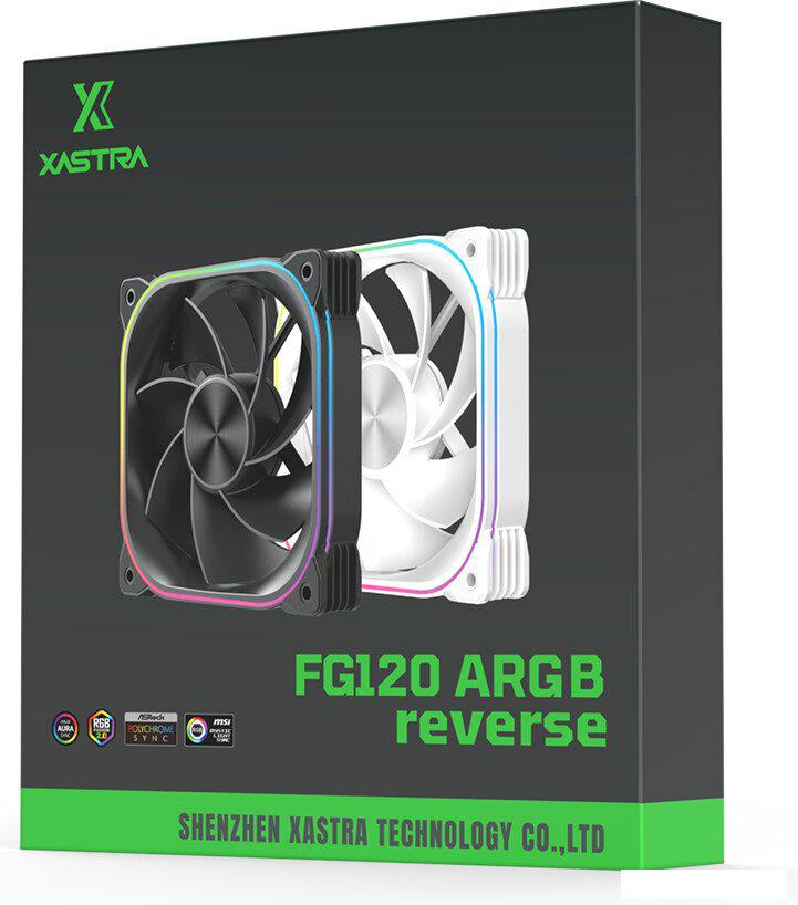 Вентилятор для корпуса XASTRA FG120B ARGB Reverse