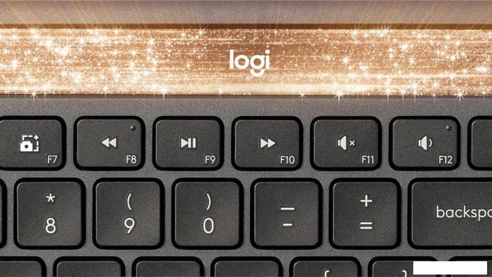 Клавиатура Logitech Signature Slim Solar+ K980 920-013755 (графитовый, нет кириллицы)