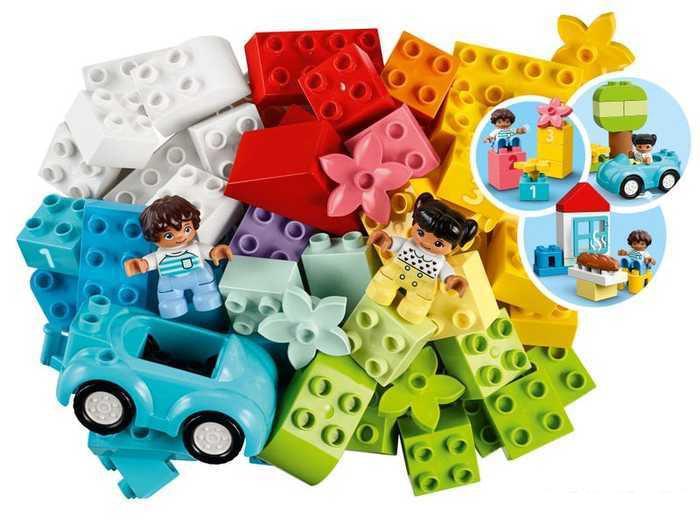 Набор деталей LEGO Duplo 10913 Коробка с кубиками