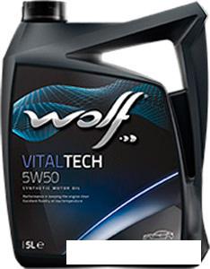 Моторное масло Wolf Vital Tech 5W-50 5л