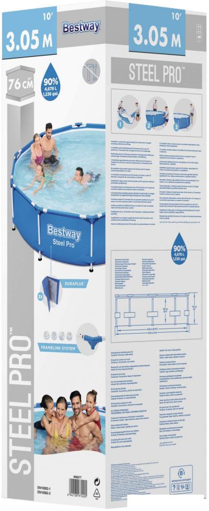 Каркасный бассейн Bestway 56677 (305x76)